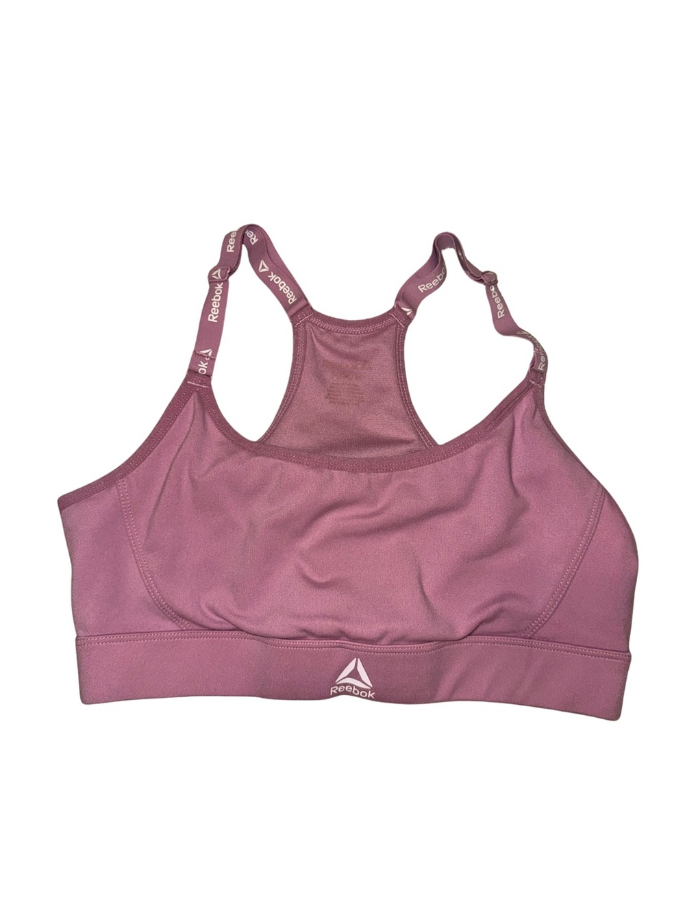 Reebok Dusty Mauve Racerback Sports Bra